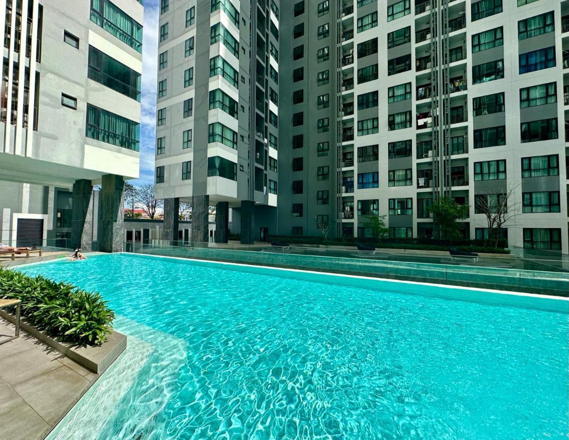 Best Location Condo With Swimming Pool, Gym, Sauna, Washing Mashine, Fast Internet In Central Of Pattaya Esterno foto