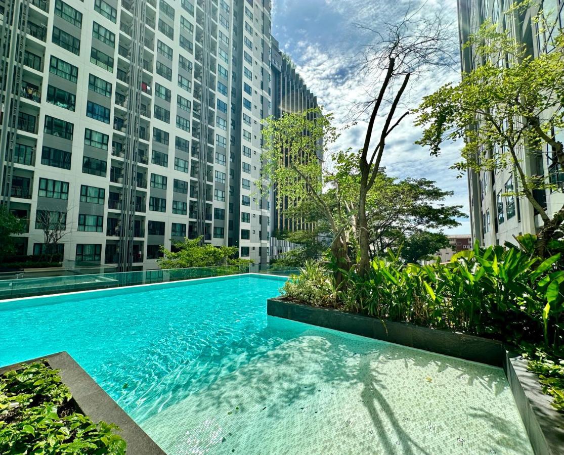 Best Location Condo With Swimming Pool, Gym, Sauna, Washing Mashine, Fast Internet In Central Of Pattaya Esterno foto
