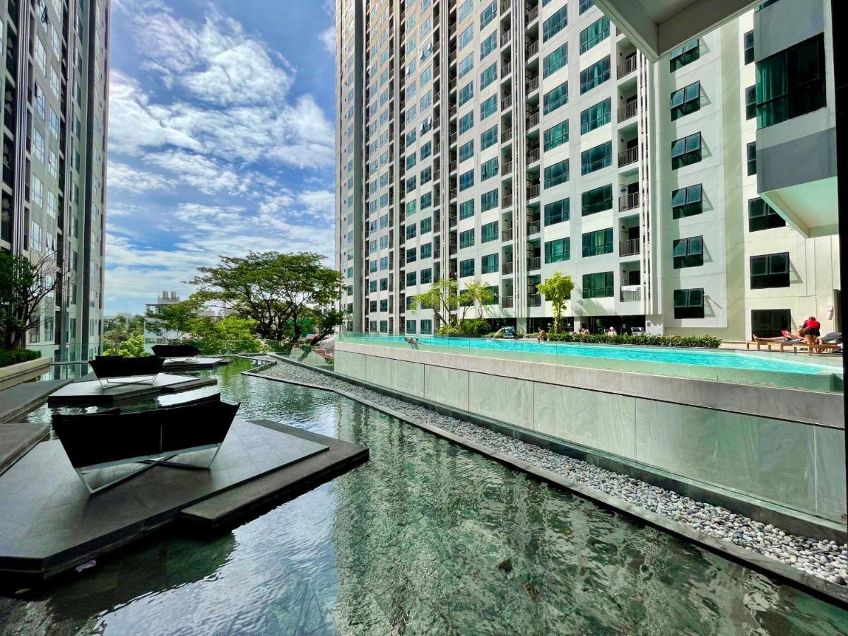 Best Location Condo With Swimming Pool, Gym, Sauna, Washing Mashine, Fast Internet In Central Of Pattaya Esterno foto