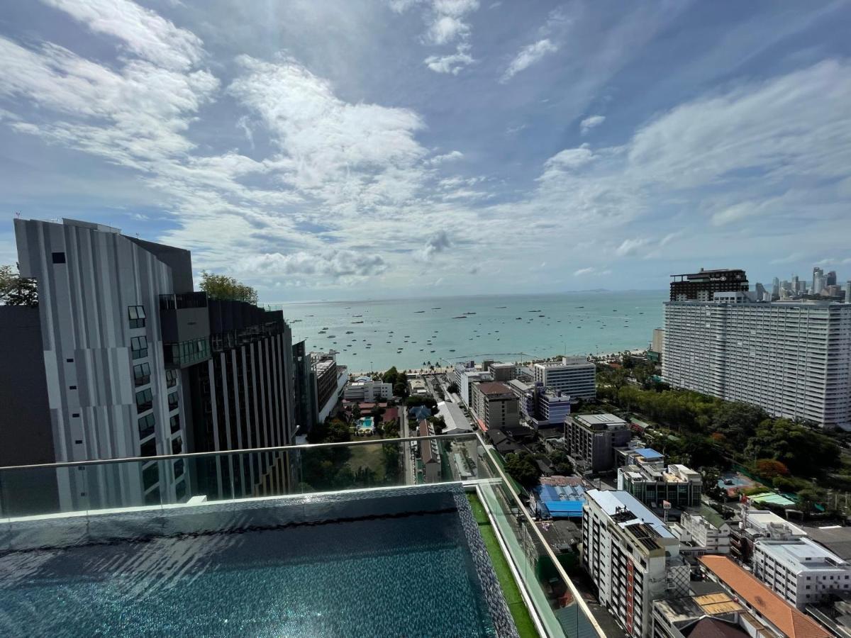 Best Location Condo With Swimming Pool, Gym, Sauna, Washing Mashine, Fast Internet In Central Of Pattaya Esterno foto