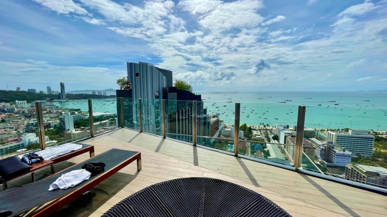 Best Location Condo With Swimming Pool, Gym, Sauna, Washing Mashine, Fast Internet In Central Of Pattaya Esterno foto